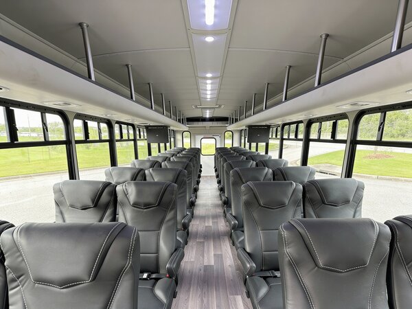 20 passenger minibus interior